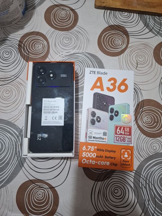 Продаётся ZTE Blade A36 64gb
