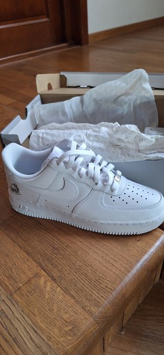 NIKE air force 1 noi, piele ecologica, marime 42, se potrivesc la 41