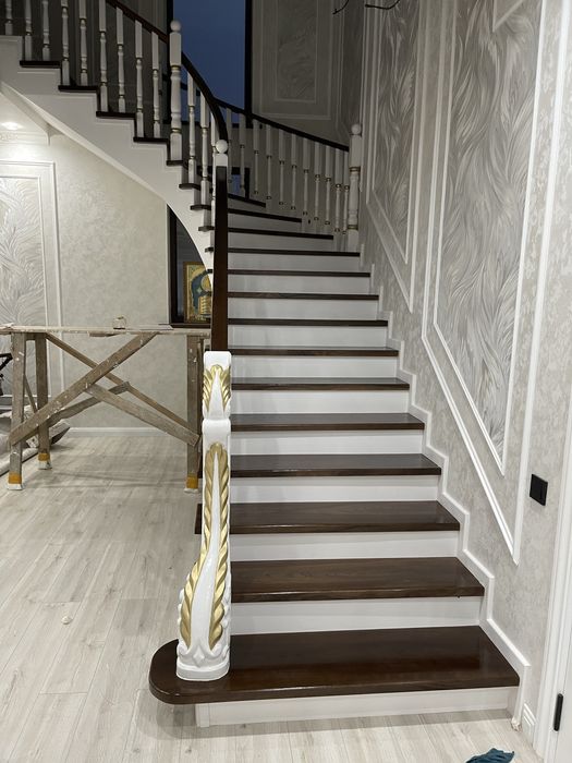 Изготовление лестницы