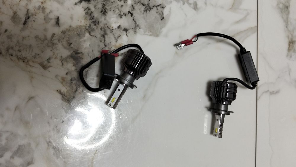 TQ H7 лед лампочки 2 шт