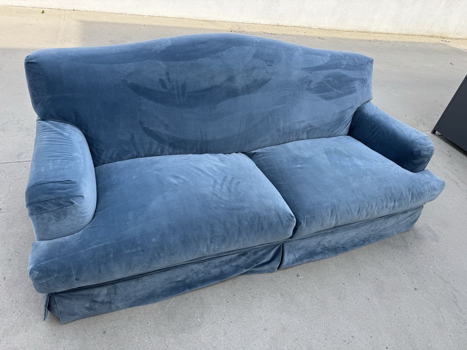 Canapea 2 locuri stil clasic catifea premium 220 cm