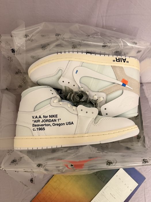 Jordan 1 off white alaska