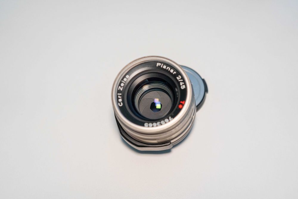 Contax Carl Zeiss Planar 45mm f2 pentru Contax G1 G2