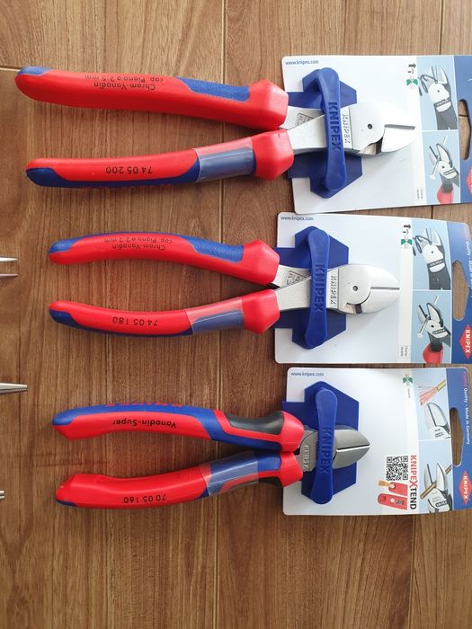Clești profesionali mecanici cromati KNIPEX