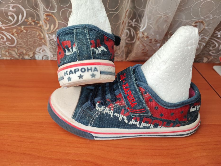 Кеды джинсовые, унисекс
