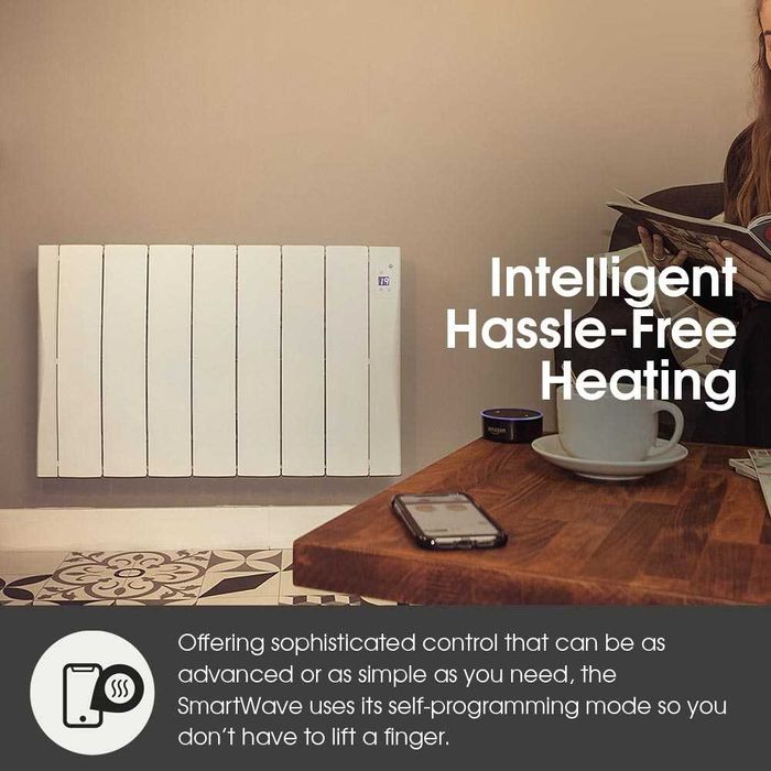 Radiator Electric Inteligent Aluminiu 450/1400W, Wi-Fi, LICHIDARE STOC