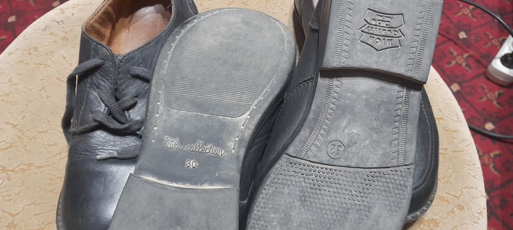 Обувь на мальчика кожаный