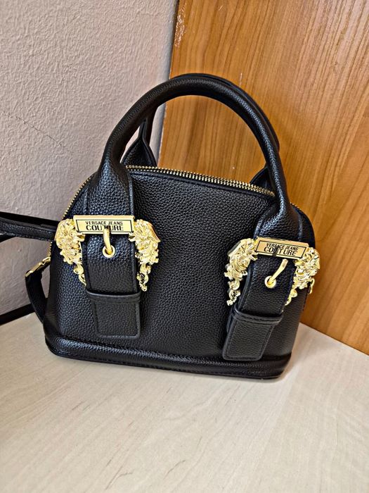 Черна чанта Versace