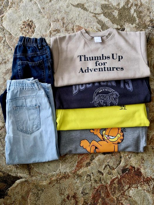 Set 4 bluze si 2 blugi baieti negociabil