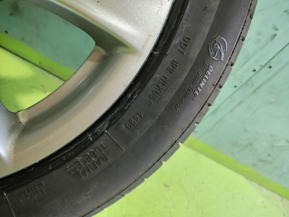 1 бр 17 5x120 bmw f30 f31 f32 f34 лята джанта 5х120 бмв резервна гума 225/50/17