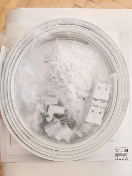 Нов гъвкав корниз GARDINIA FLEXLINE, 350 см" цена 12 евро!!!