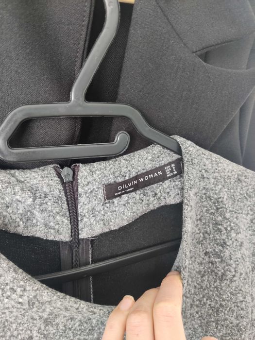 Rochie moale la atingere, mâneci trei sferturi