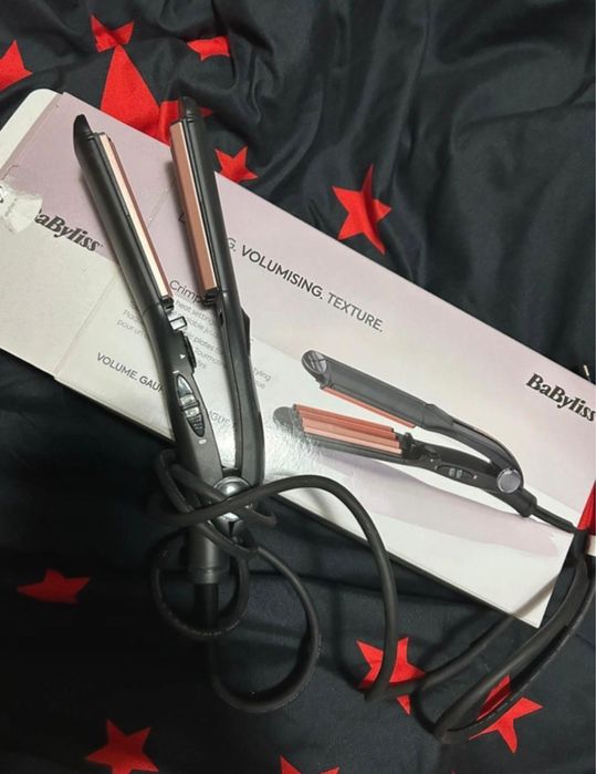 Placa pentru par creponat-BaByliss