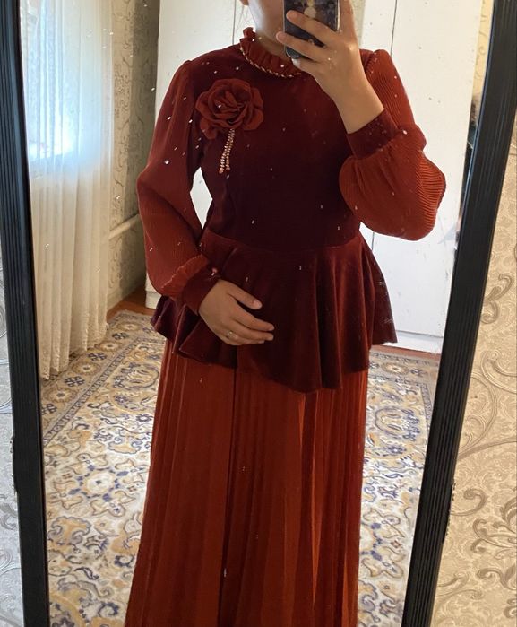 Платье длинный новый