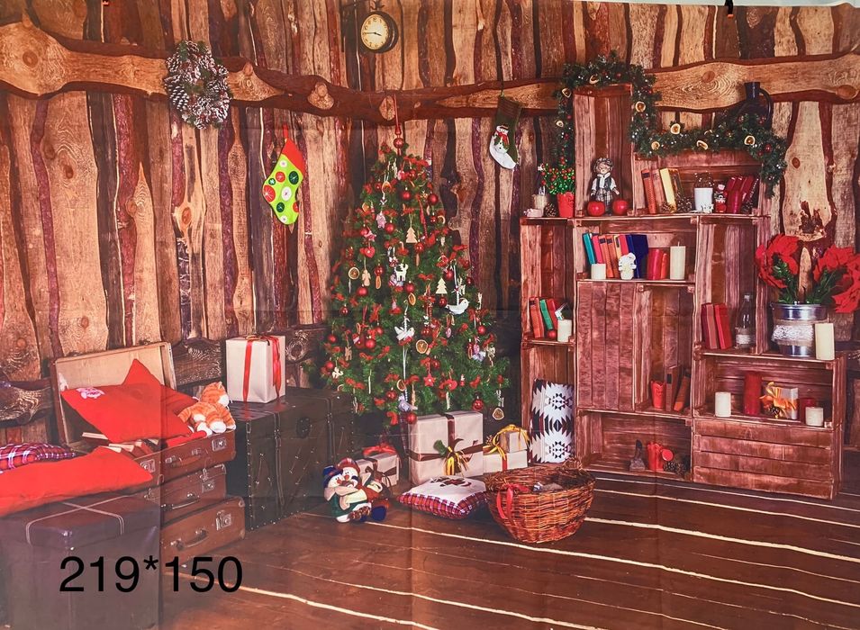 Промоция! Два коледни фона за 70лв