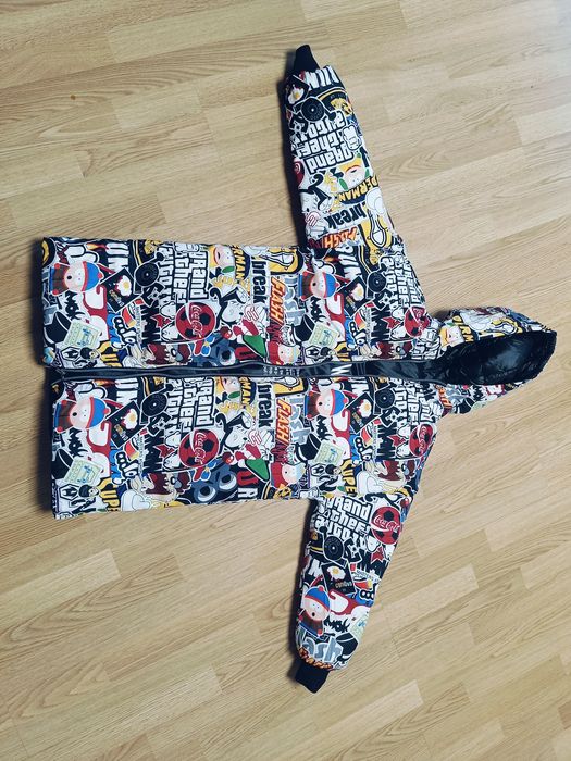 Пуховик двусторонний