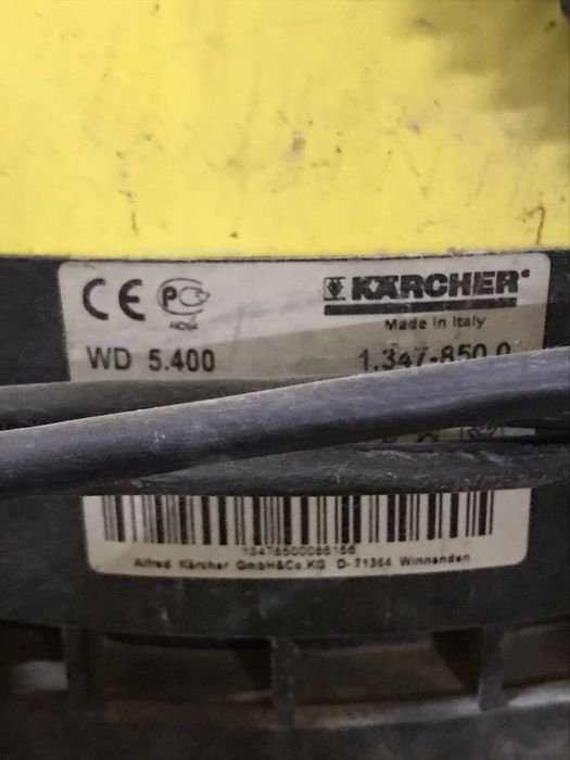 Пылесос Керхер. Строительный