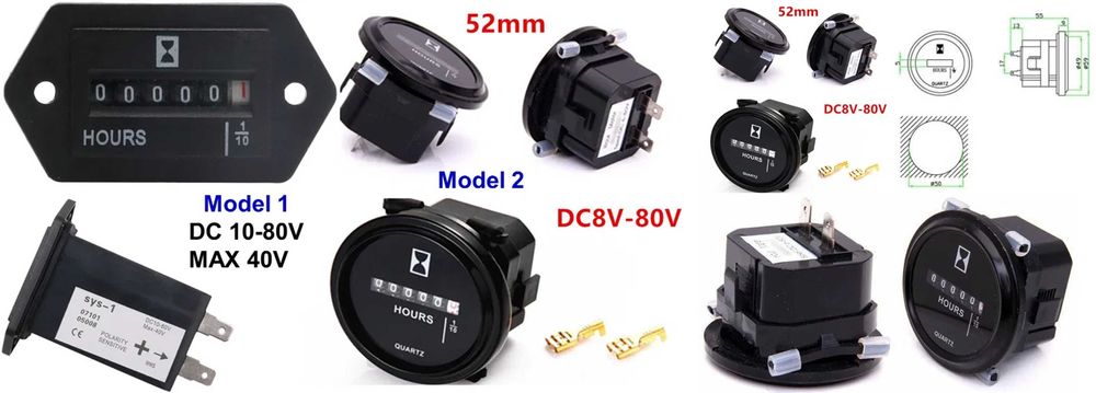 Voltmetru digital tractoare, auto utilaje, redresor DC 0V--30V Nou!