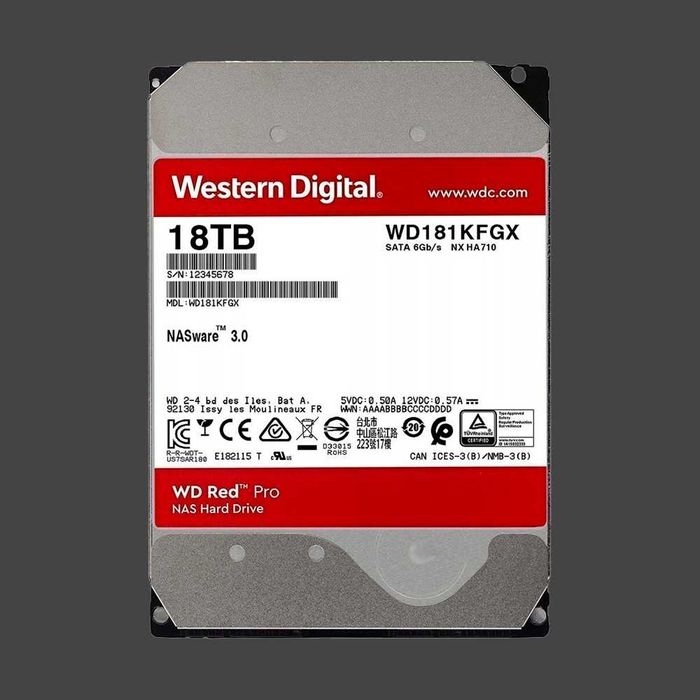 HDD 18 TB hotiralar sotiladi