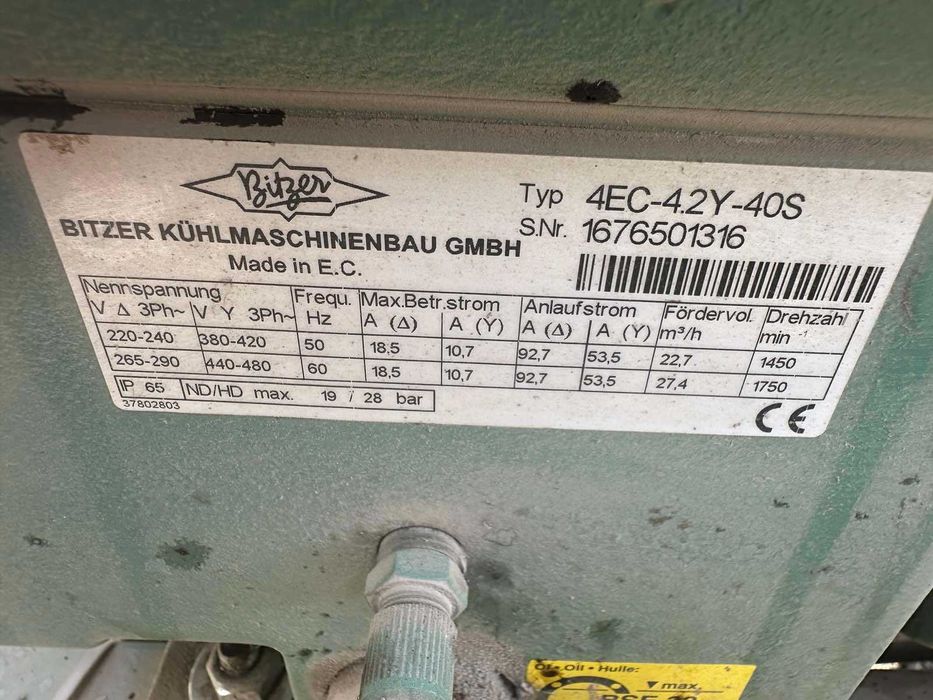 Хладилни централи, херметични и полухерметични компресори