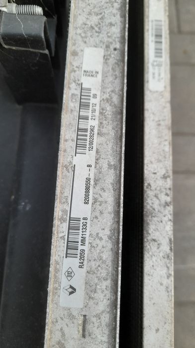 Radiator Apa Răcire Intercooler Turbo AC Clima Dacia Duster 1.5 Dci Euro 5