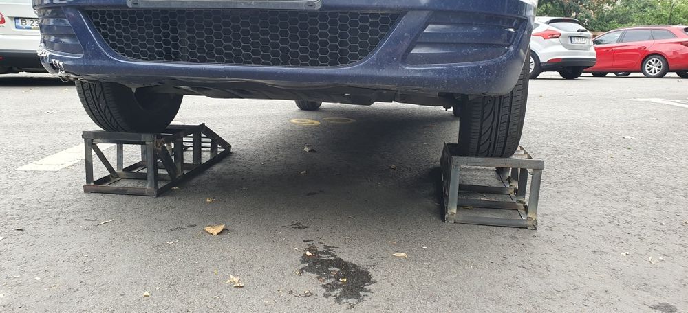 Rampe auto - Rampe revizie/verificare mașină — construcție robustă din oțel