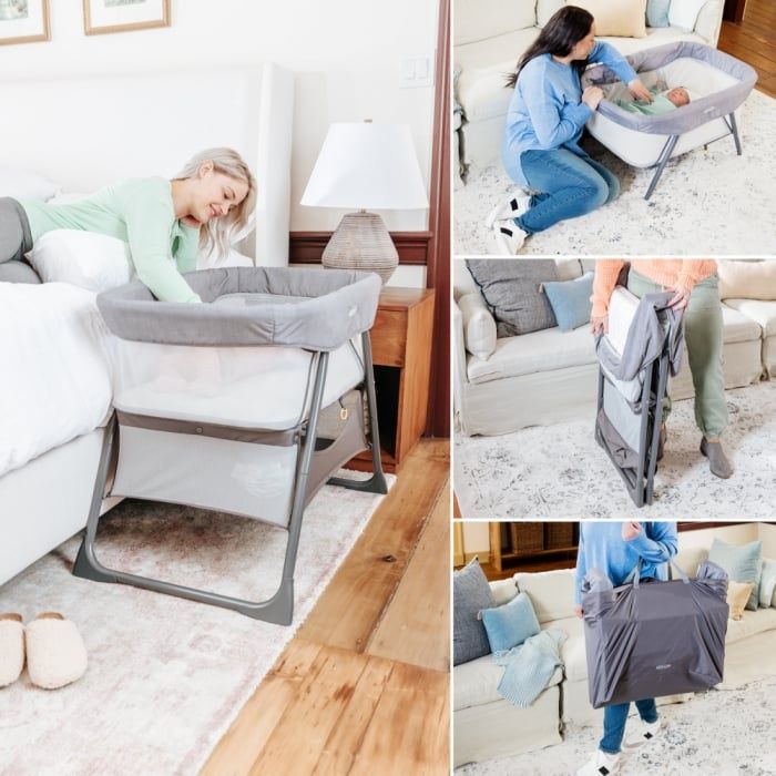 Patut portabil Graco Side by Side 2 in 1 (0-6 luni)