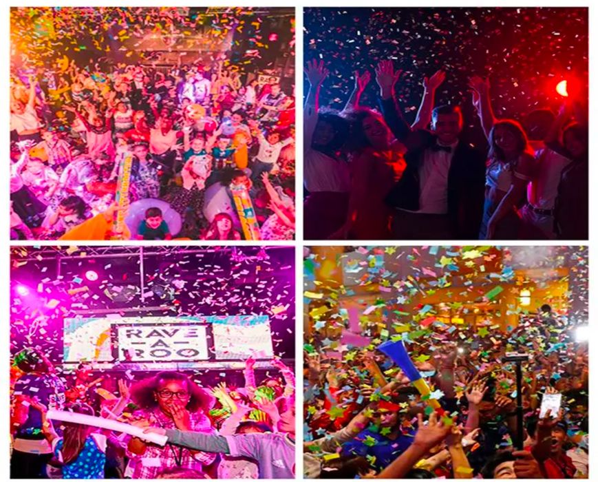 Шоу конфетти пушка