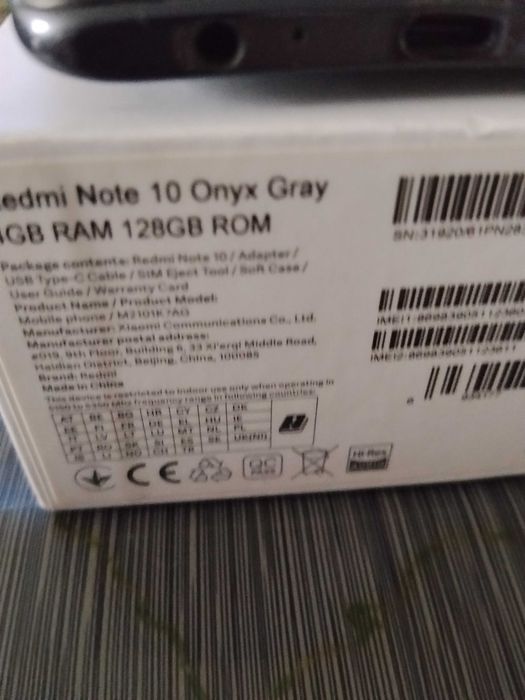 Redme note 10 4/128