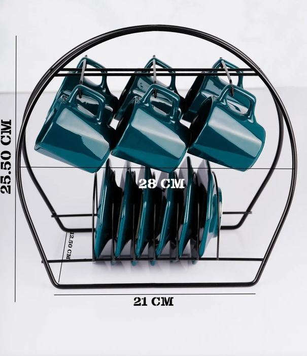 Метална стойка за чаши