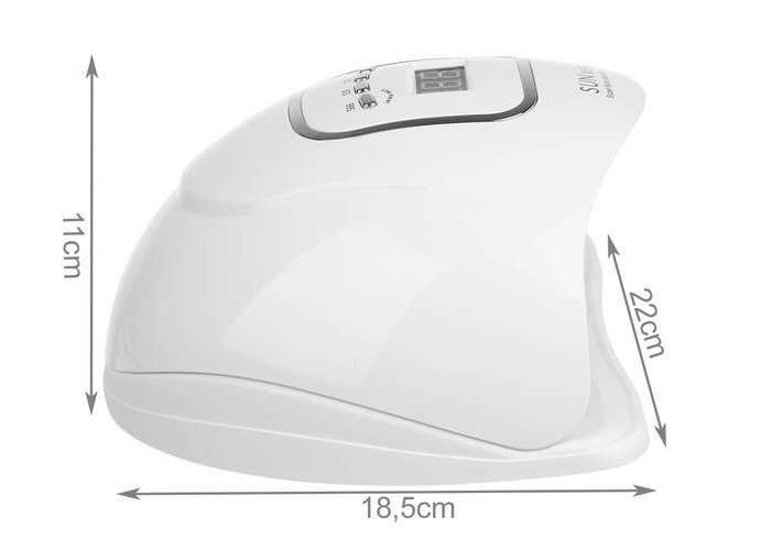 180W,45 UV/LED Mощна лампа,печка SUN X5 max за нокти,маникюр,педикюр