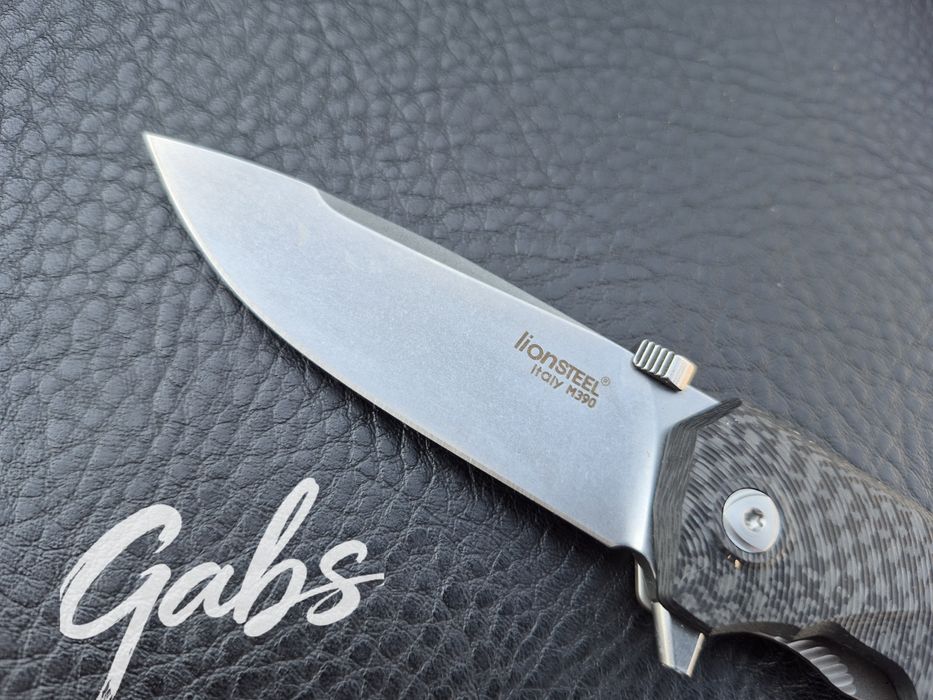 Сгъваем нож Lion Steel ITALY,TRE Carbon,Molletta