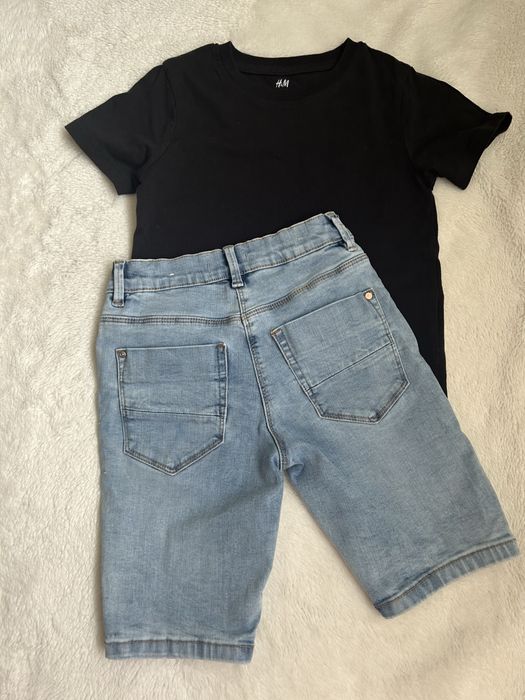 Tricou H&M blugi S oliver 110-116 cm