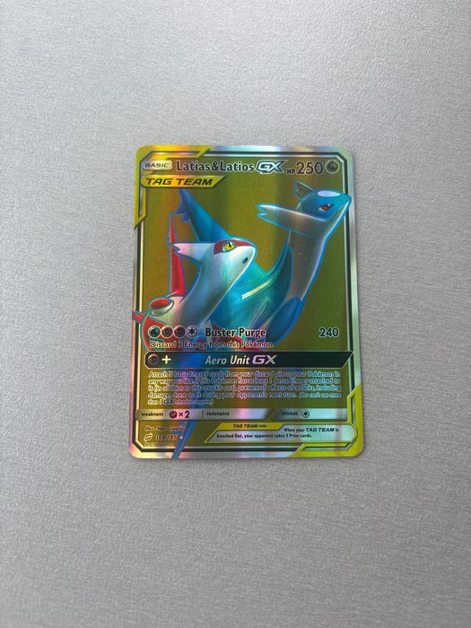 Carte pokemon Latias&Latios GX