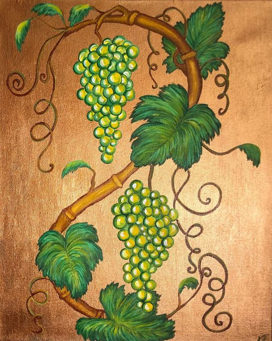 Картина «Солнечный виноград»