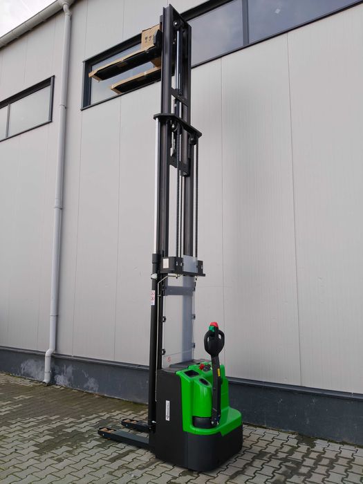 Ел. стакер Noblelift PS16L, товар до 1600 кг, повдигане до 4.6 м, НОВ