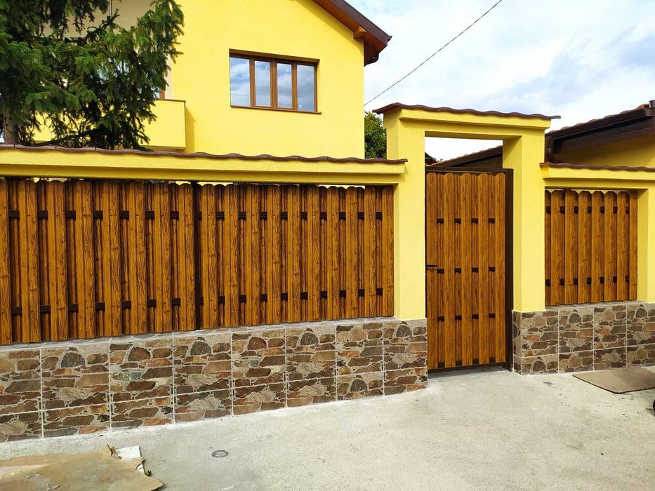 Метална ограда с профили модел Класик - ОградкиБГ