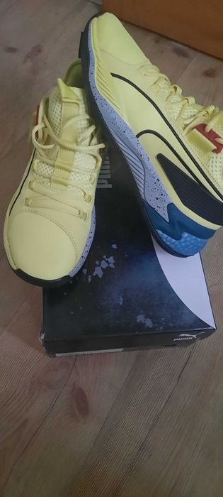 Мъжки  кожени зимни маратонки Puma