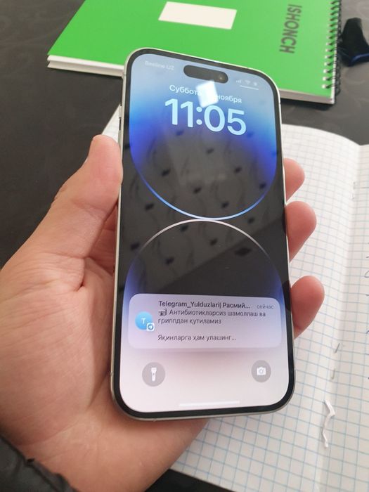 Iphone 14 pro kafolati bilan sotilyapti