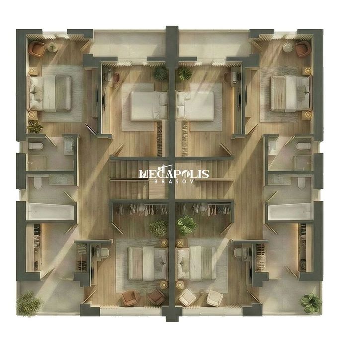Casă premium tip duplex | Săcele | 146 mp utili