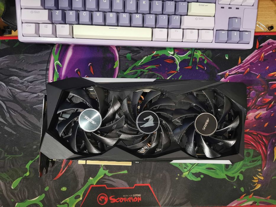 Видео карта AORUS GeForce RTX 3070 MASTER 8G