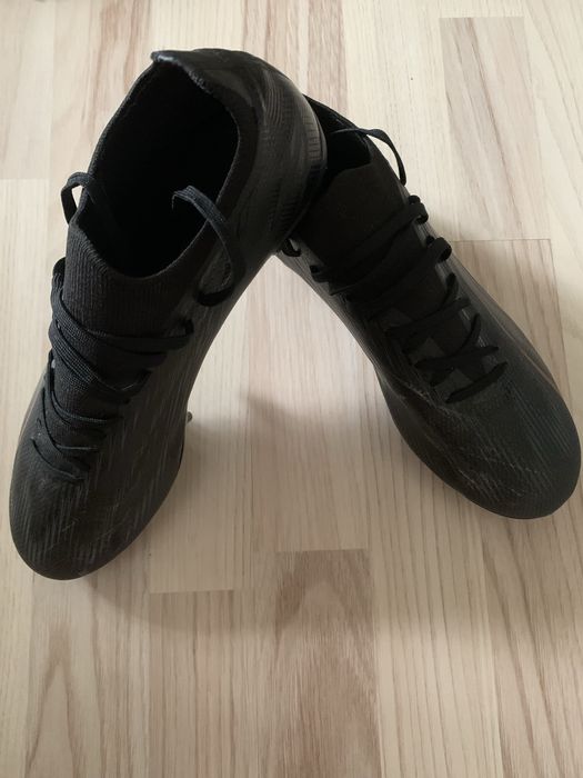 Ghete de piele ecologica pentru fotbal PUMA ULTRA MATCH