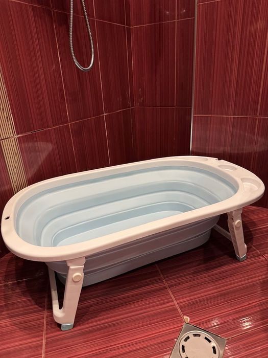 Сгъваема бебешка вана