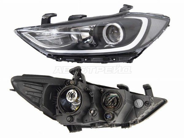 Фара  Hyundai Elantra