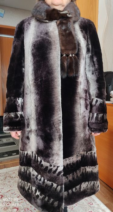 Шуба мутоновая женская