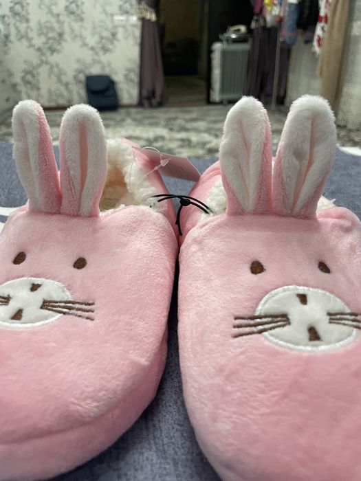 Детский домашний тапочка