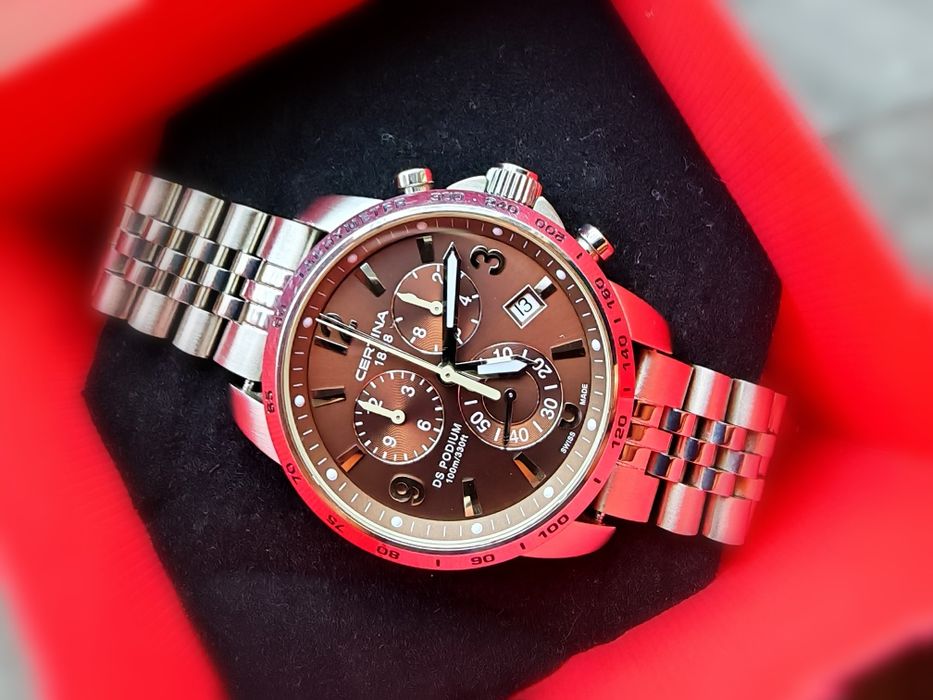 Продавам часовник Certina и Edox Delphin