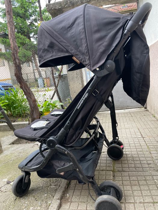 Двойна количка за породени/близнаци Mountain Buggy Nano Duo