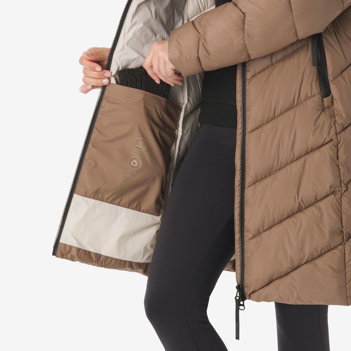 Geacă lungă cu glugă Regatta Anita Bej - produs resigilat Decathlon