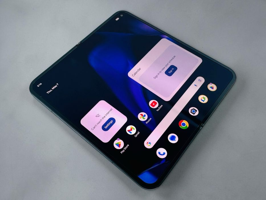 Google Pixel 9 Pro Fold 256GB 12RAM Obsidian Перфектен! Гаранция!